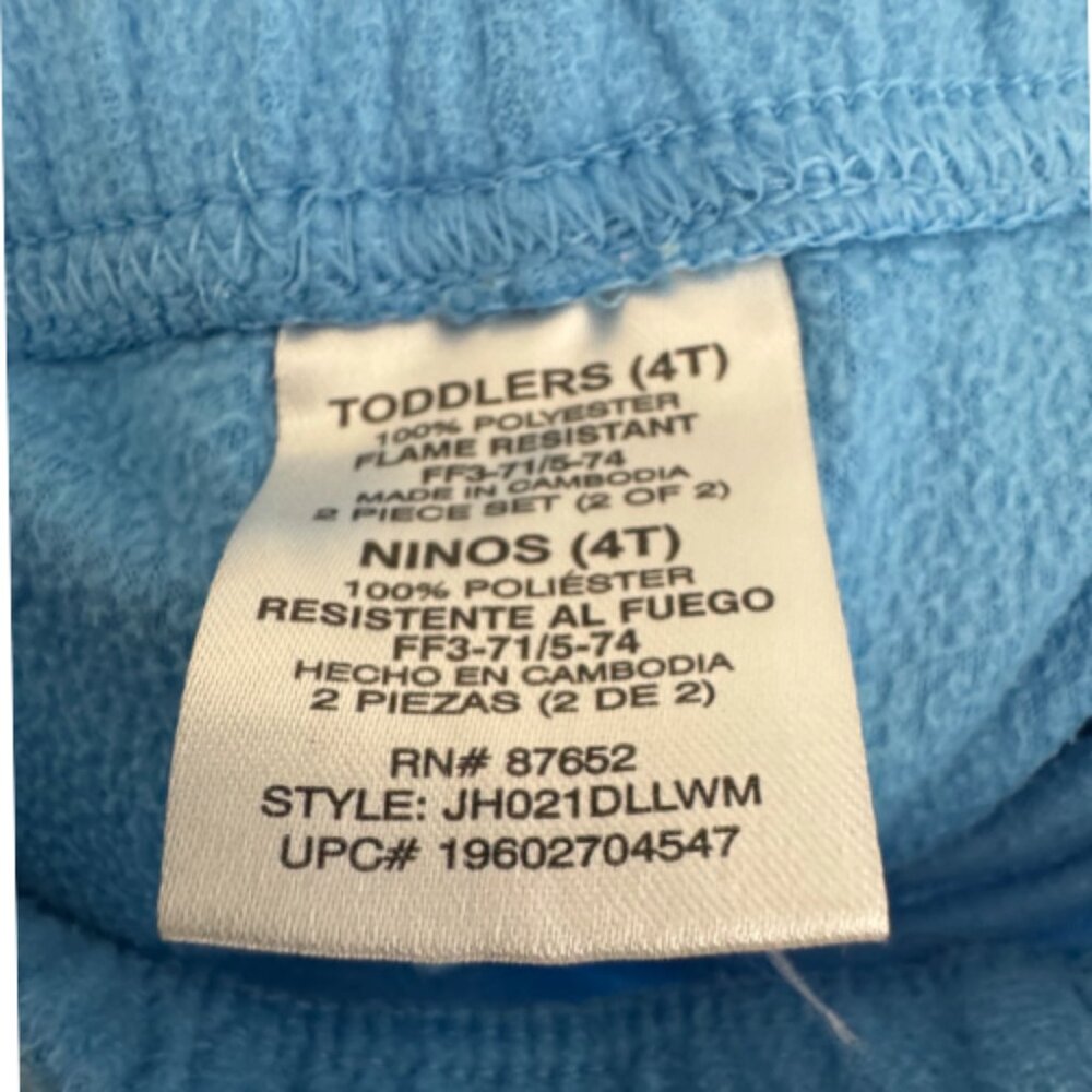 Girl's Set of 2 Pajamas Size 4 - Picture 4 of 7